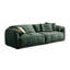 Coussin de canapé modulaire en polyester vert-1190306338