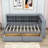 Danely Twin Wooden Daybed with Shelves and USB Ports-1070000738