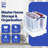 Ivy Bronx 35 Liter Storage Container with Snap Lid and Clip Lock Handle