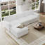 Canapé modulaire Boneless Cloud, canapé de salon modulaire, style minimaliste moderne, housse de canapé amovible et lavable, fonction de rangement