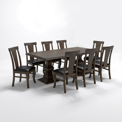 Josiane Solid Wood Rectangular Dining Table