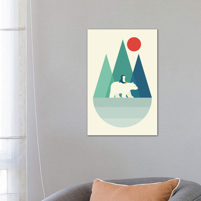Bear You by Andy Westface - Wrapped Canvas Print