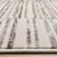 Tapis blanc rayé blanc à faible circulation-861654871