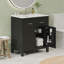 Meuble-lavabo 30 po avec lavabo en céramique-358586700