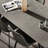 Grey rock plate dining table-524532537