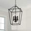 Luminaire suspendu 4 lumières Heidrun-91030173