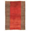 Tapis rouge foncé Kashkuli Gabbeh 5 pi 0 po x 7 pi 2 po