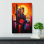 Sunset Constructivism - Wrapped Canvas