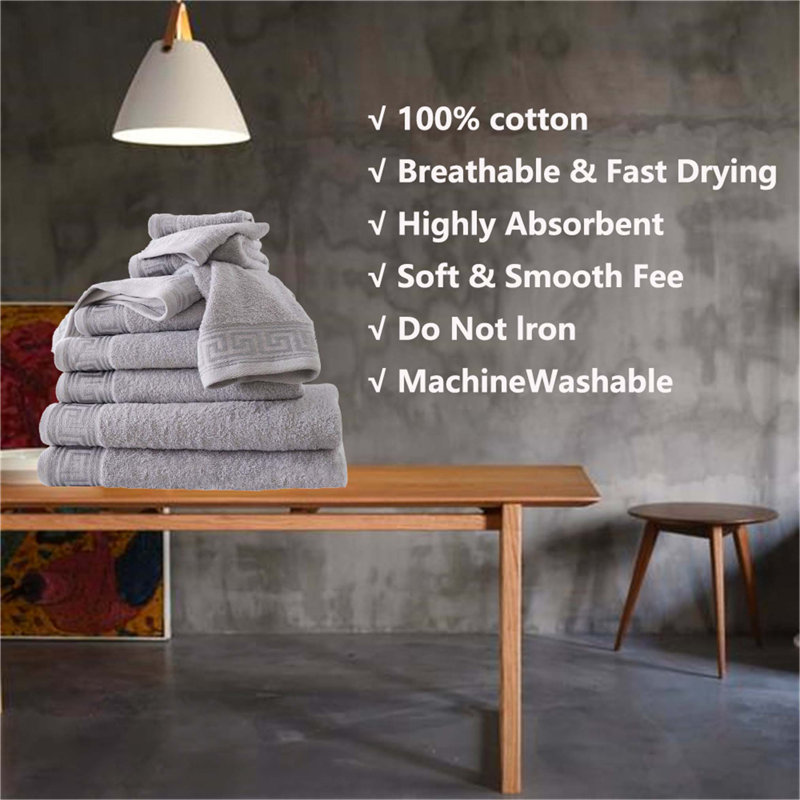 100% Cotton Mulit-Size Set, Grey