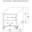 Table de chevet Malcolm