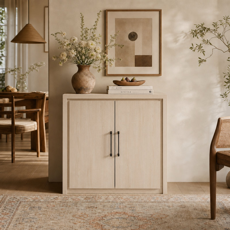 Lentz 167.6cm Sideboard, Ivory White