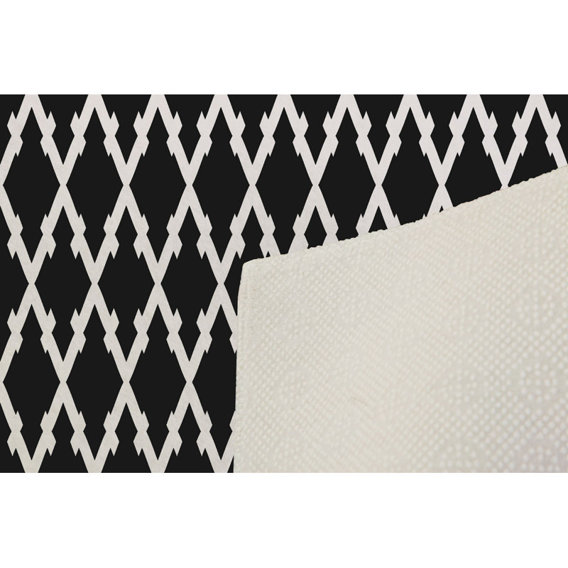 Premium Hall Carpet, 3.3 x 6.6 Feet, 100% Polyester, 0.3 in Pile Height | Antibacterial, Non-Slip Underside, Machine Washable | Elegant 3D Digital Print Design, Perfect for Entryways & Living Rooms