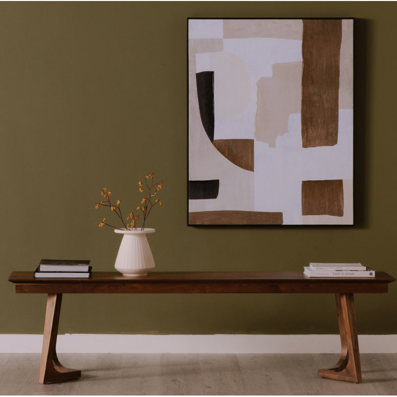 Solid Wood Bench