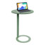 Table de bout moderne en forme de C avec base ronde, table d'appoint autoportante, table basse peu encombrante pour le salon, la chambre à coucher-815600114