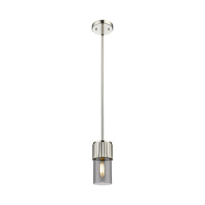 Luminaire suspendu à tige 1 lumière 12 "Bolivar