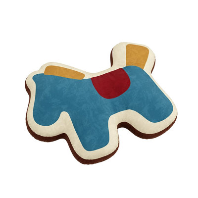 Cotton cushion Year Of The Horses Plushs Toys Uniquely Shaped Pillows Decorative Items For The Living Room And Sofa And Car Pillows/cushions For The Year Of The Horses