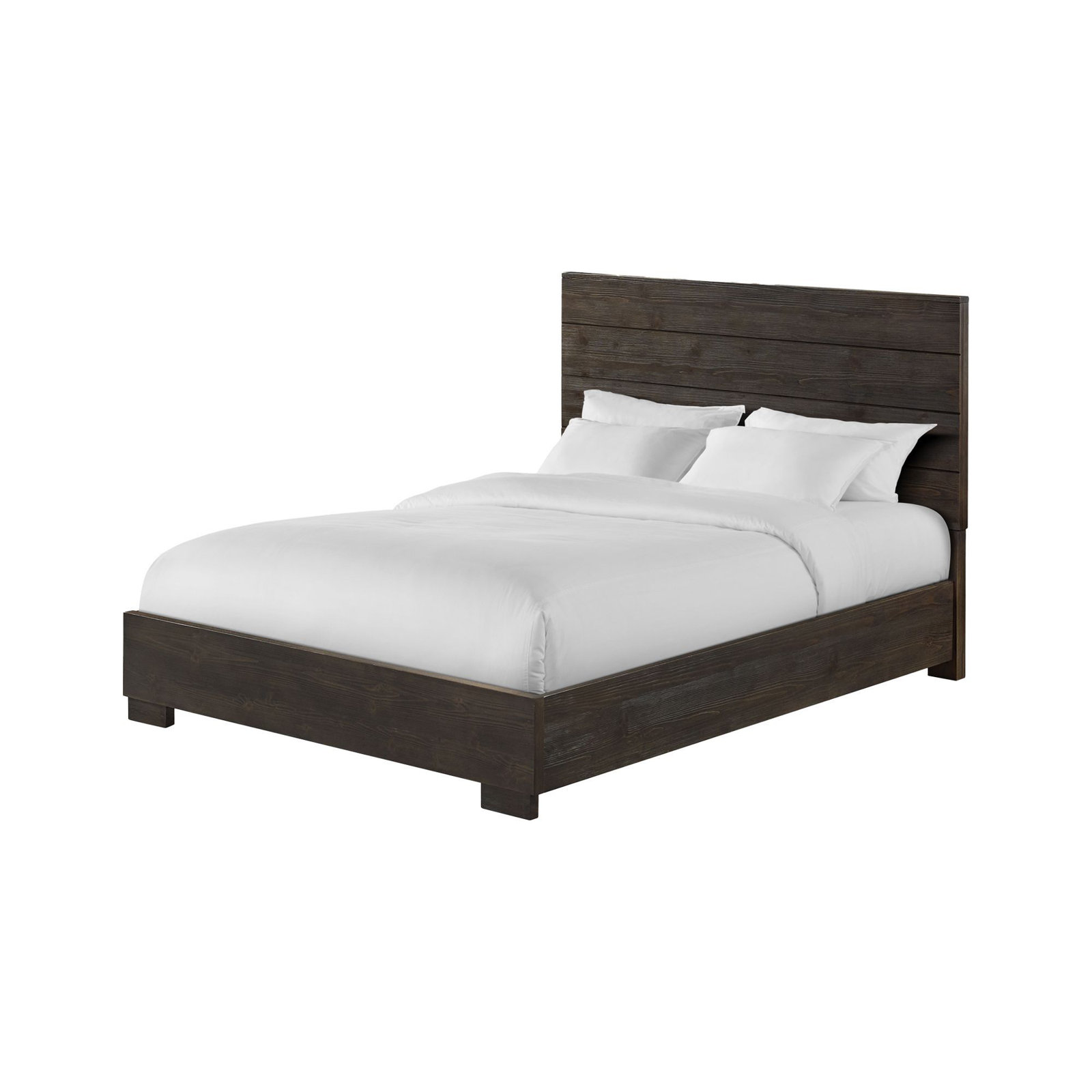 Albie Pine Complete Bed, Full, Cocoa