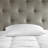 Plush White Goose Down Hypoallergenic Stomach Sleeper Pillow