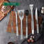 9 Pcs Grilling Accessories, Grill Set Tools, Stainless Steel Material, Bbq Tool Set