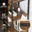 5 Tiers Large Bookshelf, 71.1" Tall Book Shelf With With Home Office Desk And Rgb Lights And Power Outlet, Large Ubly With Drawer & Storage Cabinet & 12 Storage Shelves, For Home Office Use,-681140064