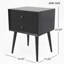 Table de chevet avec 2 tiroirs