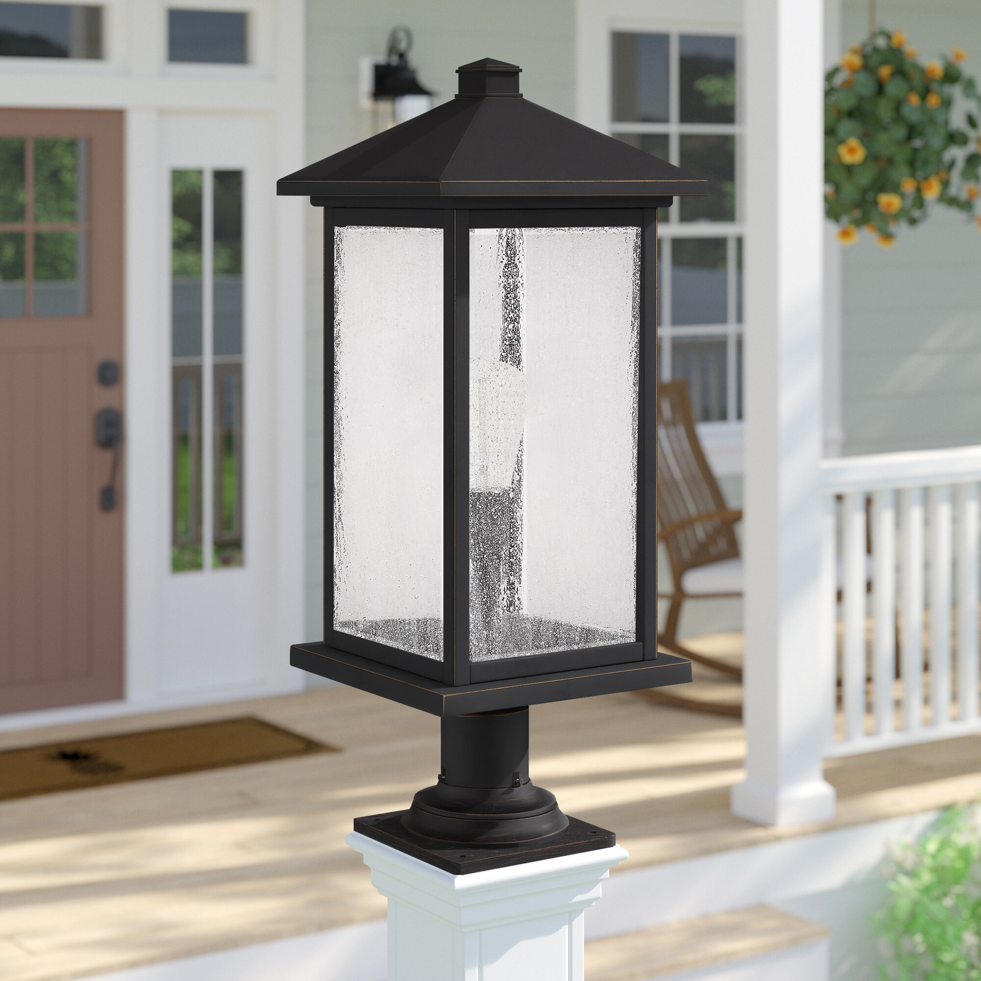 Sol 72 Outdoor™ Lovette 1-Light Pier Mount Light | Wayfair