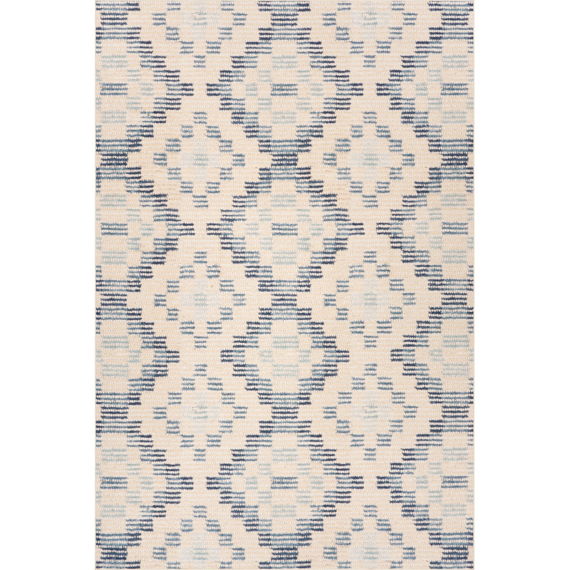 Diamond Cove Green Machine Washable Rug, Blue, Rectangle 8'6" x 11'6"