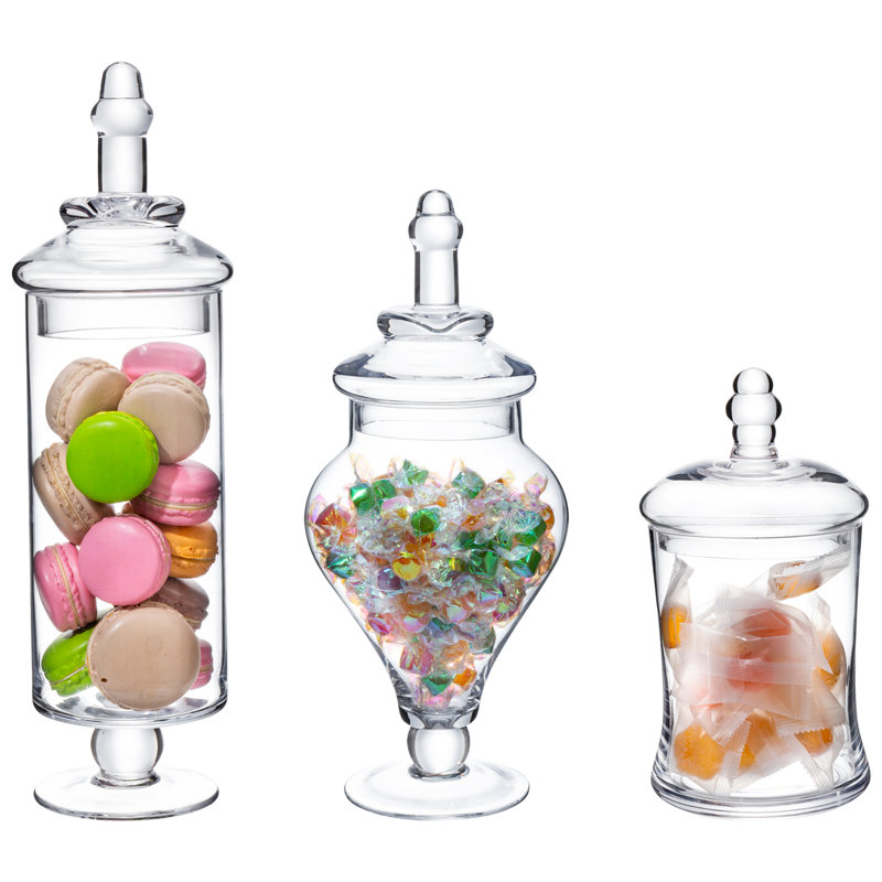 Egehan Glass Apothecary Jar