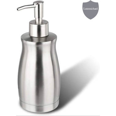 Simplehuman 10 oz. Liquid Soap Pulse Pump Dispenser, Brushed Stainless  Steel & Reviews