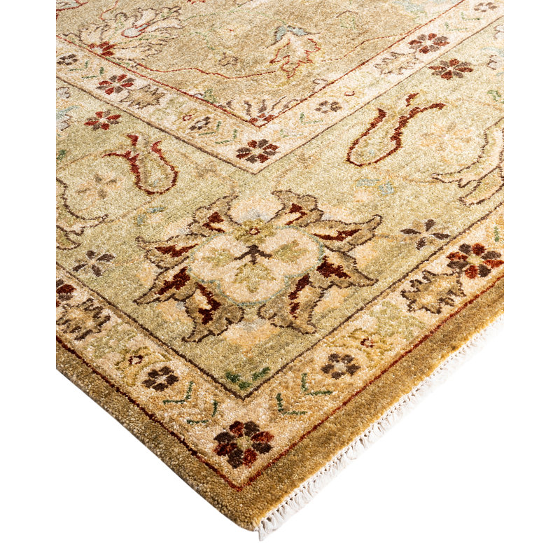 Overdyed One-of-a-Kind Rectangle 9'2" X 12'2" Hand Knotted Area Rug