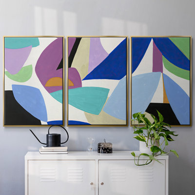 Ode to Matisse I - Toile encadrée multi-pièces