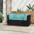 Arubah 24.8'' Wide Square Patio Sofa with Cushions-374982877-374982876