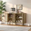 Buffet avec panneaux cannelés Modern Farmhouse-752288038