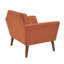 Fauteuil rembourré Maxton Merrylite de 94 cm de large avec dossier capitonné, couleur épicée-806505664