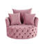 Fauteuil d'appoint pivotant Habak-858430176