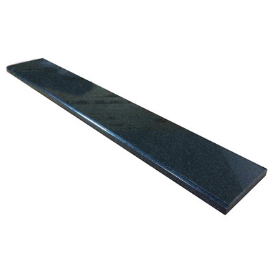 6" x 60" Absolute Black Marble Granite Threshold Marble Saddle - Polished
