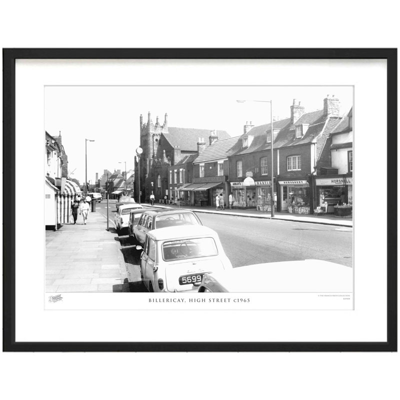 Billericay, High Street C1965 by Francis Frith - Single Picture Frame Print, 45cm H x 60cm W x 2.3cm D