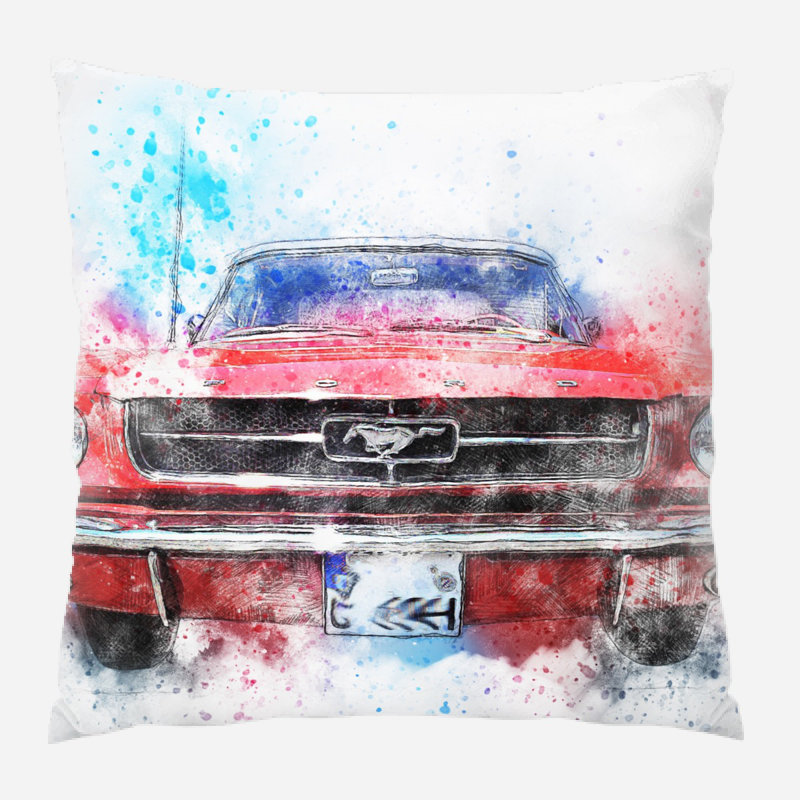  Coussin Car, Microsuède, Intérieur