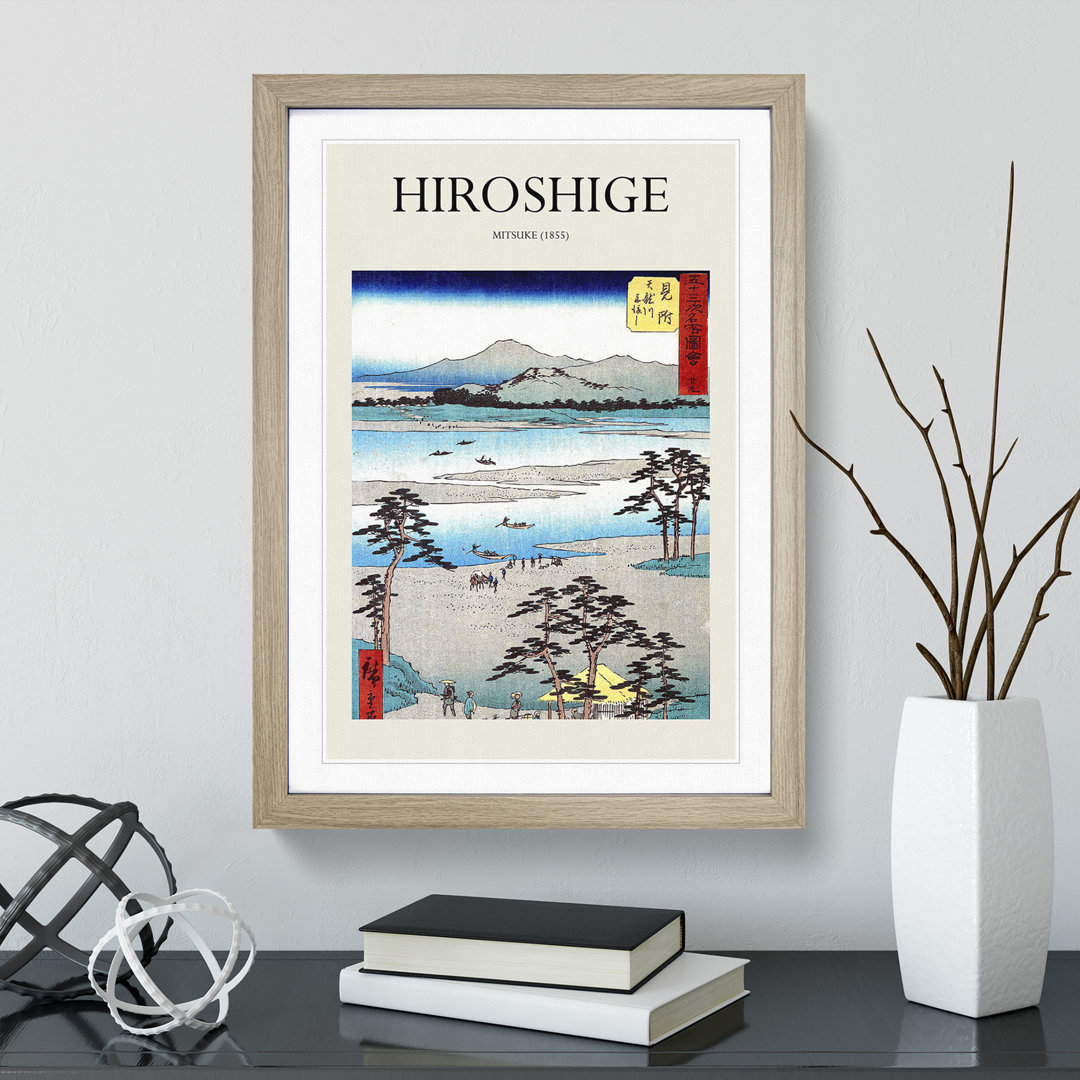 Mitsuke by Utagawa Hiroshige - Picture Frame Art Prints