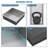 Stainless Steel Shower Niche, Brushed Nickel-971167471-971167468