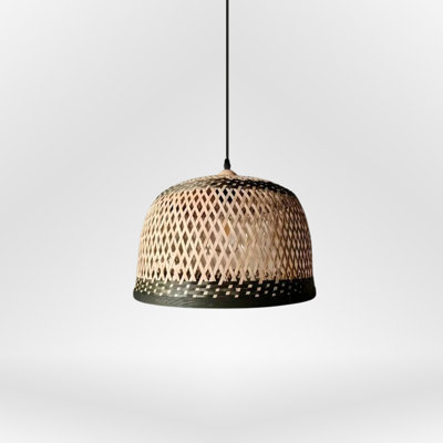 Amila 1 - Light Natural Chandelier Pendant