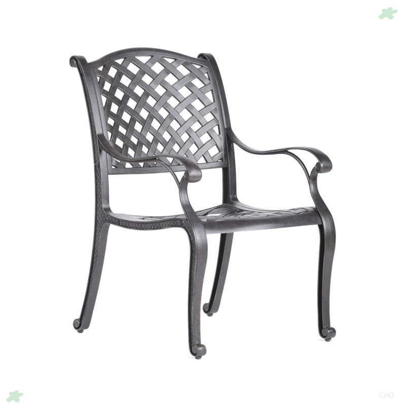 Chaise de salle à manger Sparta, Brun antique, Gris antique
