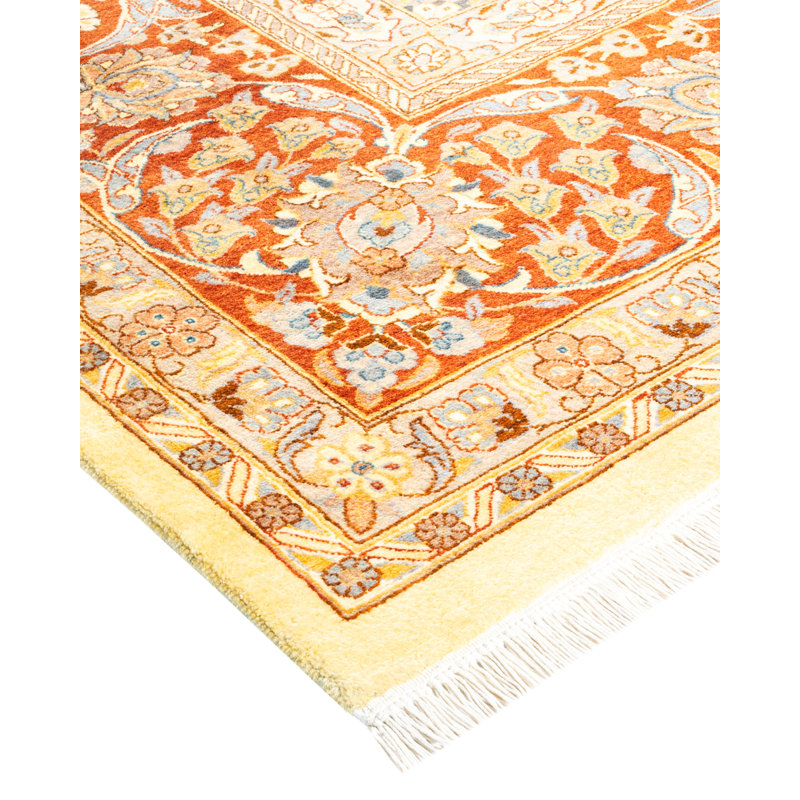 Classic One-of-a-Kind 9' 3" X 12' 4" Hand Knotted Area Rug