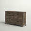 Commode double 6 tiroirs Anquenette