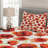Farmhouse / Country Polyester Floral Coverlet