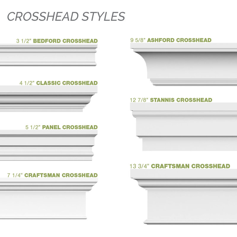 Endurathane Traditional Crosshead with Trim, 58 inches