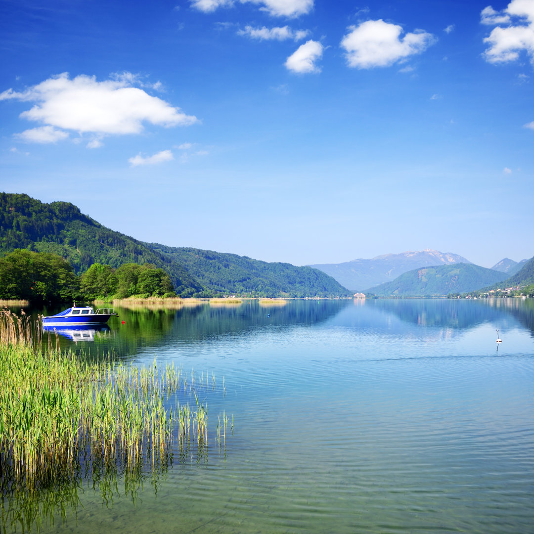 Ossiacher See, Österreich von Alxpin - Kunstdrucke