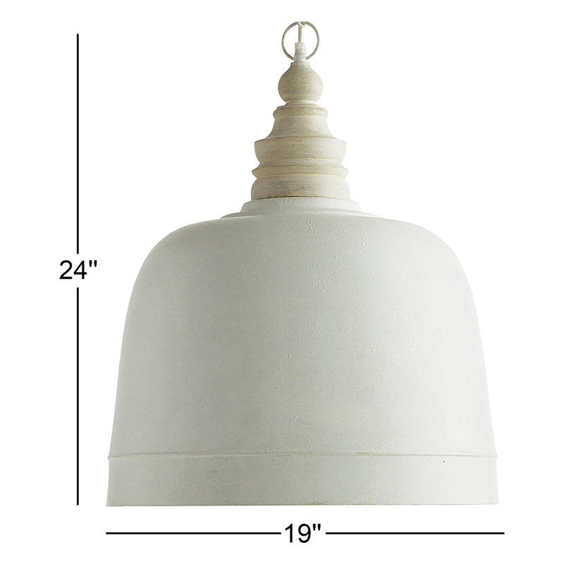 Claudette 1 - Light Pendant, 24" H x 19" W x 19" D