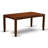6 Piece Dining Table Set Contains a Rectangle Dinner Table with Butterfly Leaf and 4 Faux Leather Dining Room Chairs with a Bench, 36x66 Inch, Espresso-20549005
