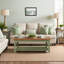 Table basse 48 pouces Modern Farmhouse avec finition deux tons